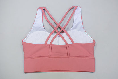 female fitness running Sports bra