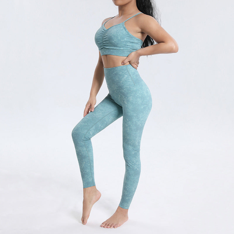 High Waist Fitness Running Yoga Suit