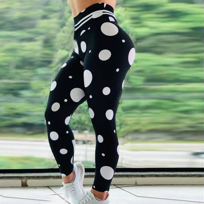 Fitness Skull Print Leggings