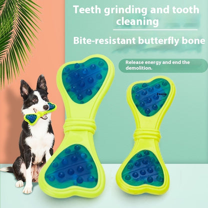 Butterfly Bone Chewing Bite-resistant Pet Toy